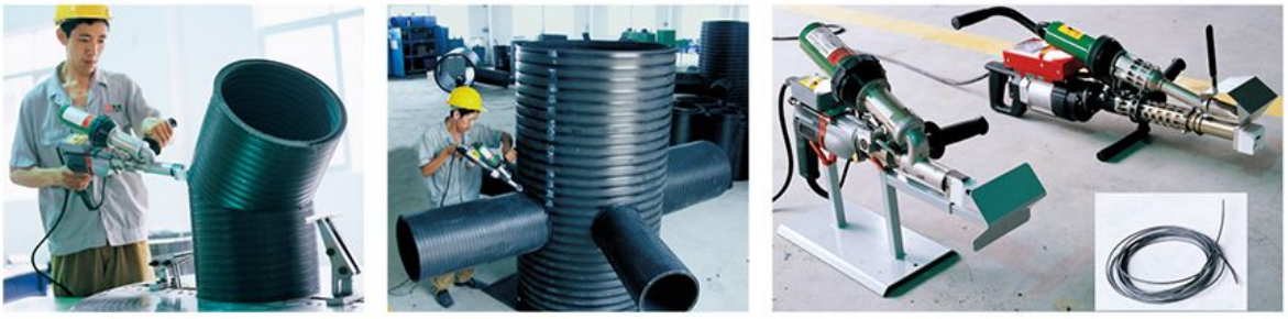 联塑HDPE增强中空壁缠绕管道系统配套管件2