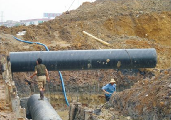 联塑HDPE缠绕增强管施工技术2